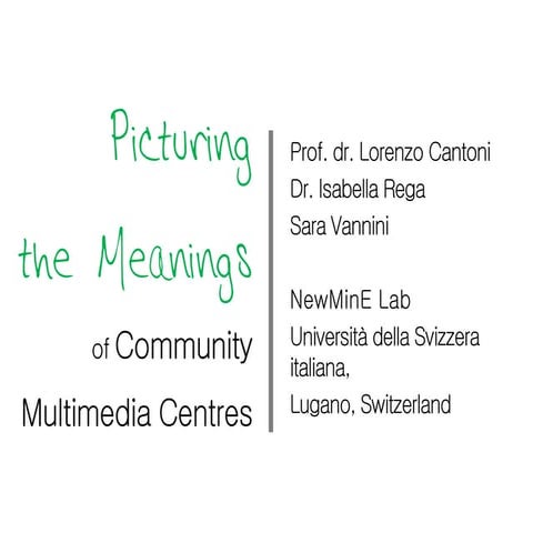 ICTD2012 Open Session on Photo Elicitation - part 2