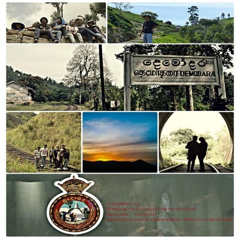 Geographical and Railway Features of Demodara and Namunukula, Sri Lanka