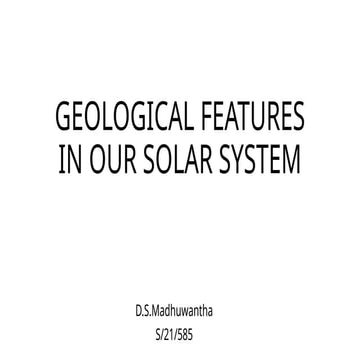 Exploring Geological Features Across Our Solar System: Dunes, Canyons ...