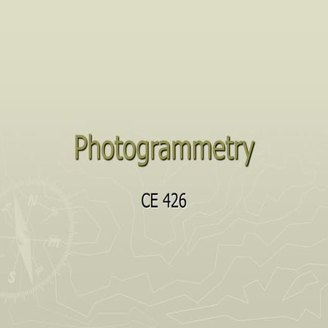 Photogrammetry