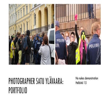 Photographer Satu Ylavaara 