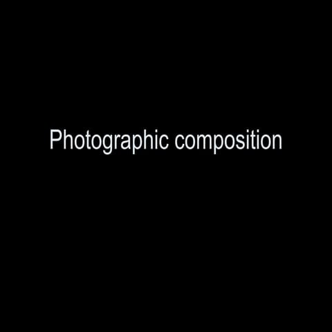 Photographic composition