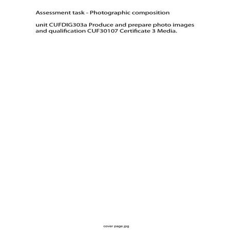 Positioning- Photographic Composition | PPTX