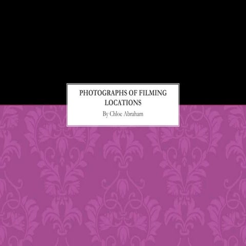 Photographs of filming locations