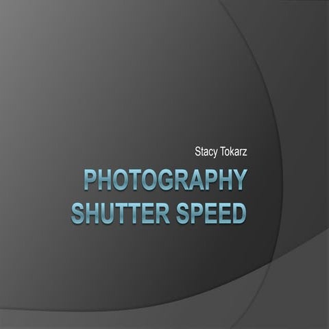Shutter Speed and ISO | PPT