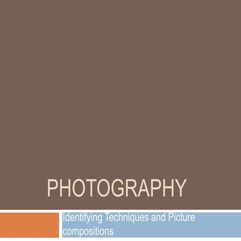 the 6 rules of photoaraphy | PPT