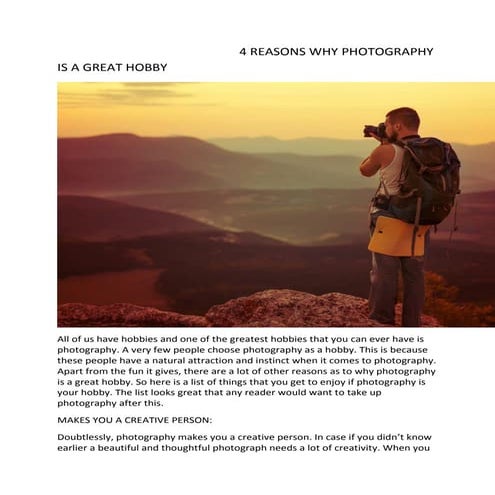 Photography | PDF