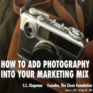 How to Add Photography Into Your Ma...