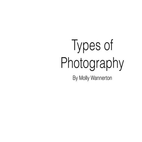 Photography assignment  