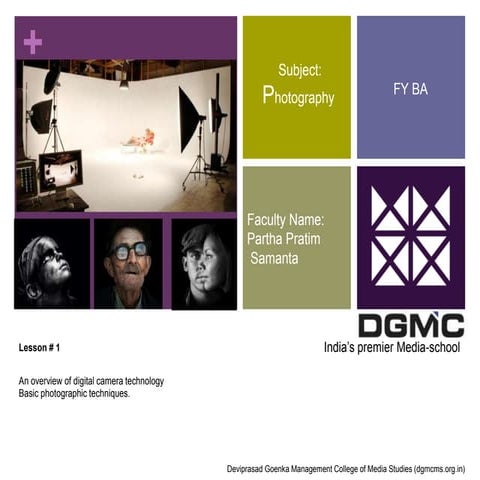 Photography  lession  01 