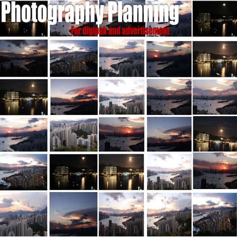 Photography planning