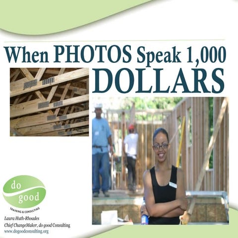 Photography for Nonprofits: When Pictures Speak A Thousand DOLLARS