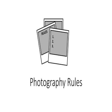 Photography Rules