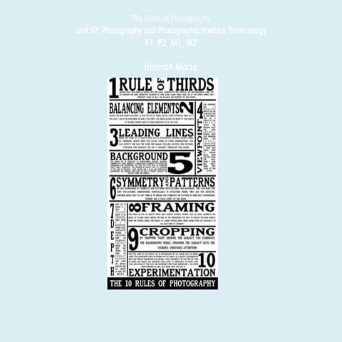 Photography rules powerpoint