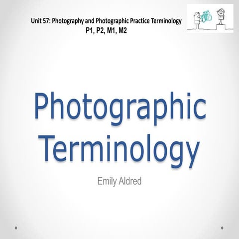 IG4 Task 4 // Photography Terminology Work Sheet