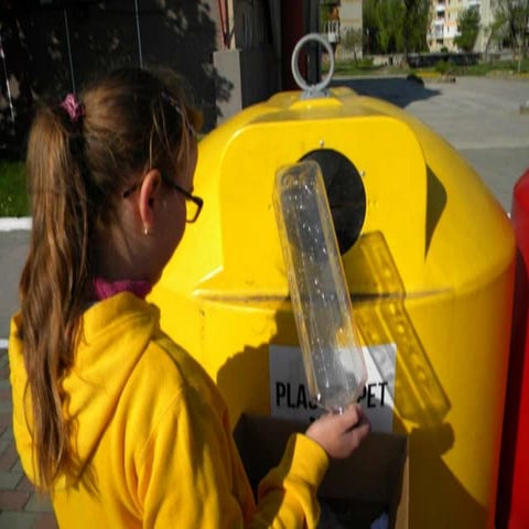 Photo instructions ecological sorting - social skills