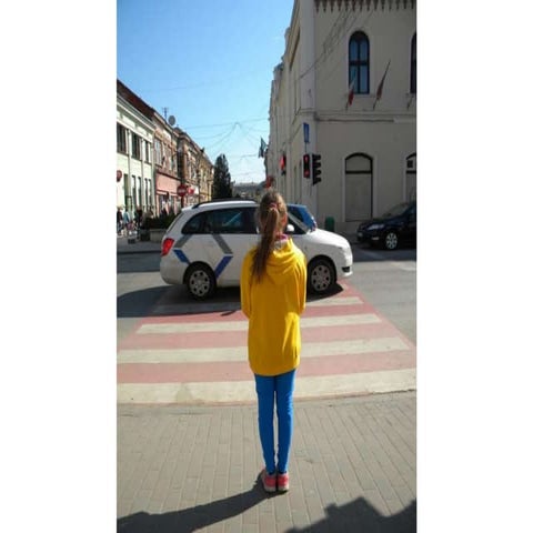 Photo instructions traffic lights -  social skills