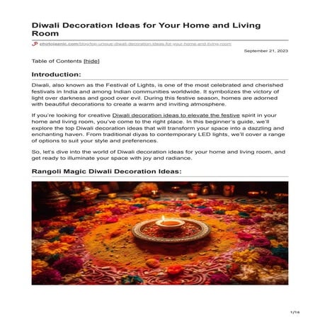 Diwali Decoration Ideas for Your Home and Living Room.pdf