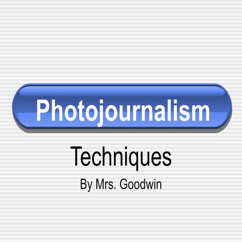 Photojournalism