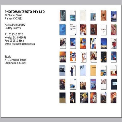 Photomanifesto! Folio