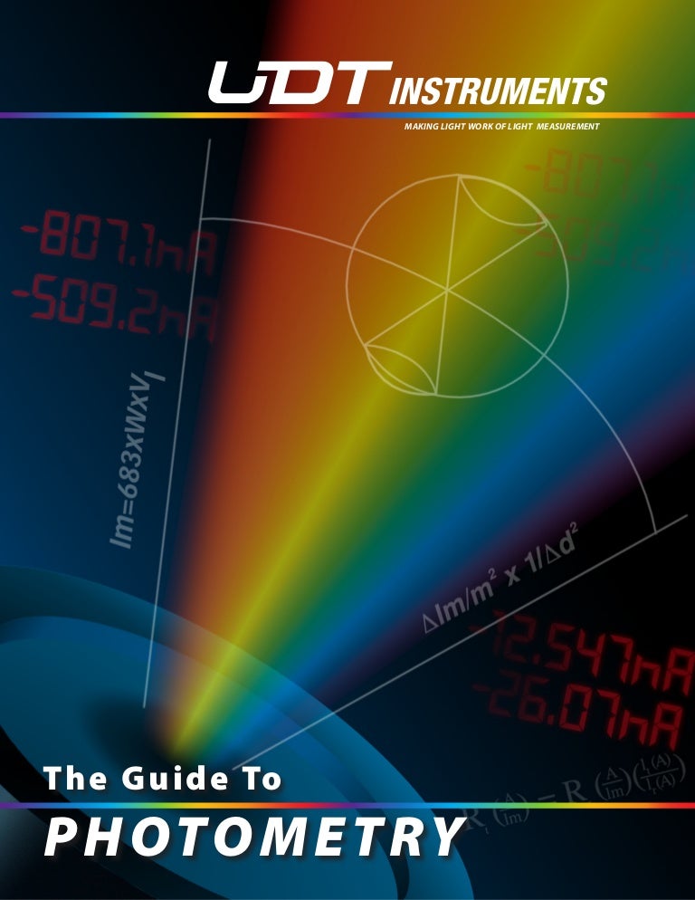 Photometry guide contents