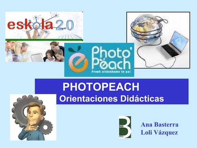Photopeach orientaciones didacticas...