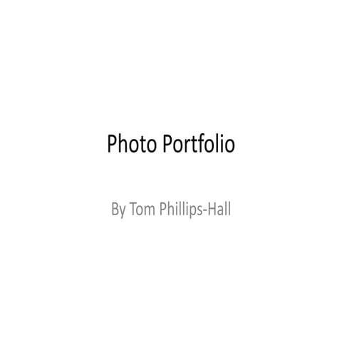 Photo Portfolio 