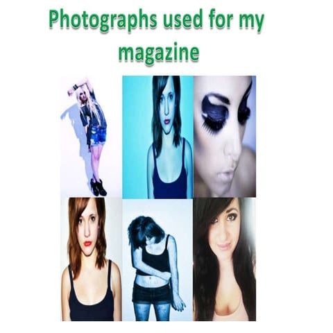 Photos and editing effects