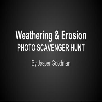 Photo scavenger hunt jasper