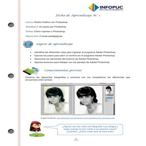 Photoshop - Fichas de Aprendizaje 2014