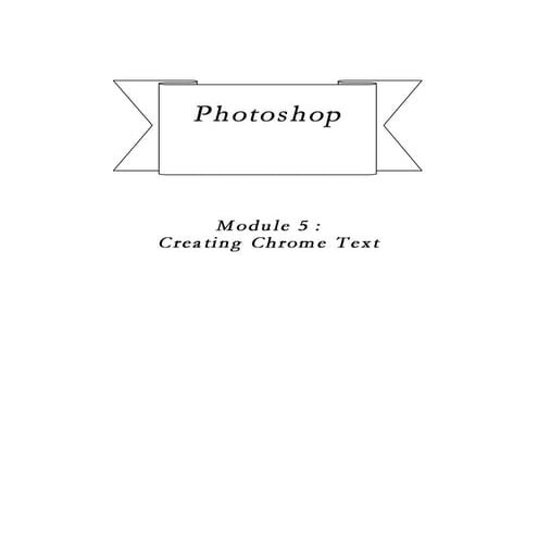 Photoshop - Module 5