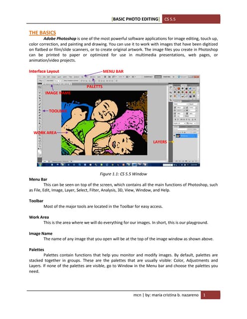 Photoshop basics