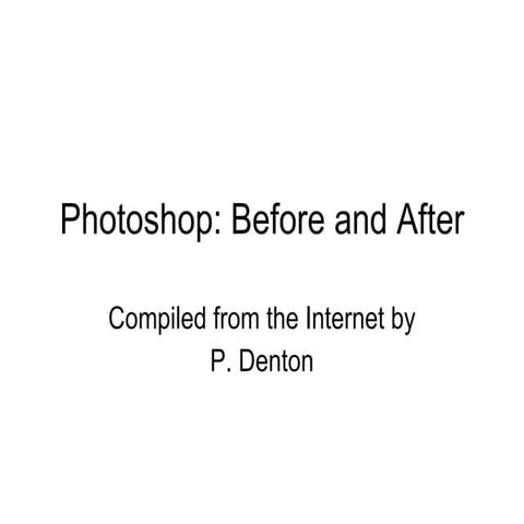 Photoshop celebrities