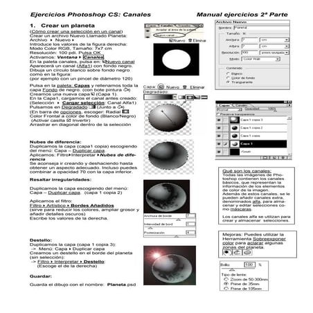Photoshop CS parte 2 ejercicios 161114114114