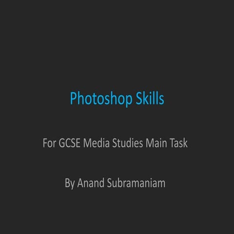 Top 10 photoshop tools that you need to master photoshop | PPTX