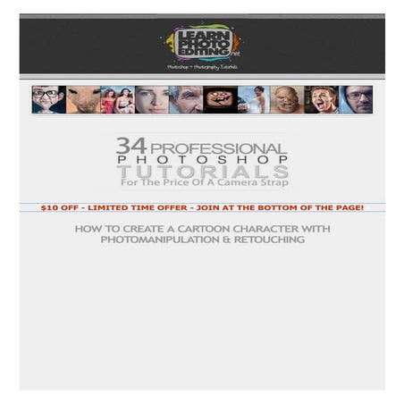 34 Professional Photoshop Tutorials For The Price of A Camera Strap