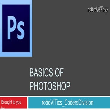 Photoshop Basics