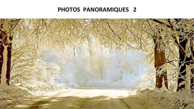 Photos panoramiques 2