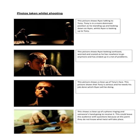 Photos taken whilst shooting for out trailer