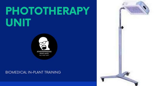 Phototherapy unit