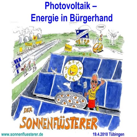 Photovoltaik energie in bürgerhand