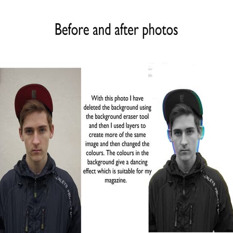 Phots before and after 