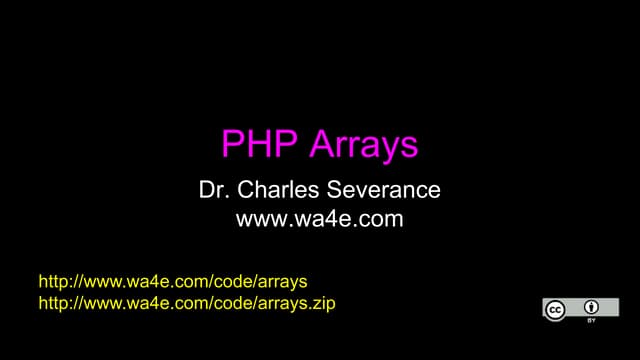 PHP-04-Arrays.ppt
