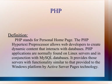 Php