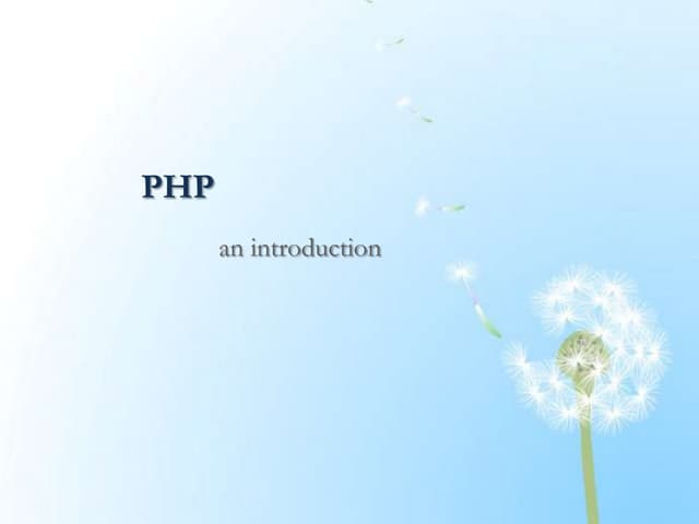 PHP