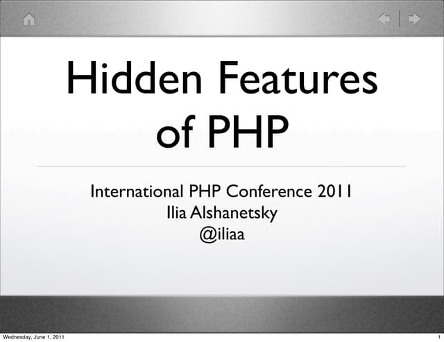 잘 알려지지 않은 Php 코드 활용하기