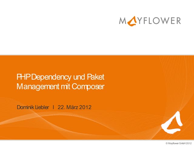 PHP Dependency und Paket Management mit Composer