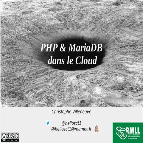 PHP et MariaDB dans le Cloud