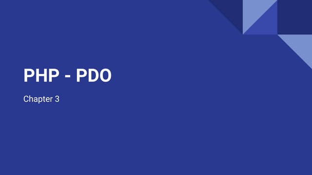 PHP - PDO.pdf