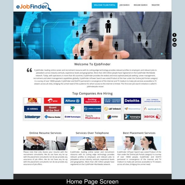 Php project-on-online-job-portal